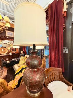 Burgundy Lamp - 50% OFF OFFER!!!