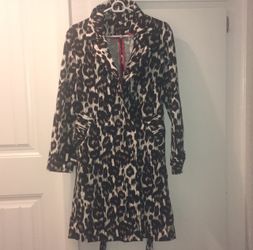Dana Buchman Leopard Print Coat