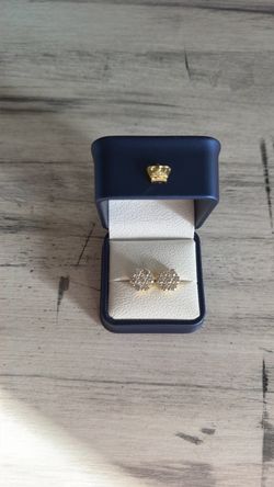Cluster Moissanite Earrings