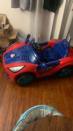 Spiderman power car