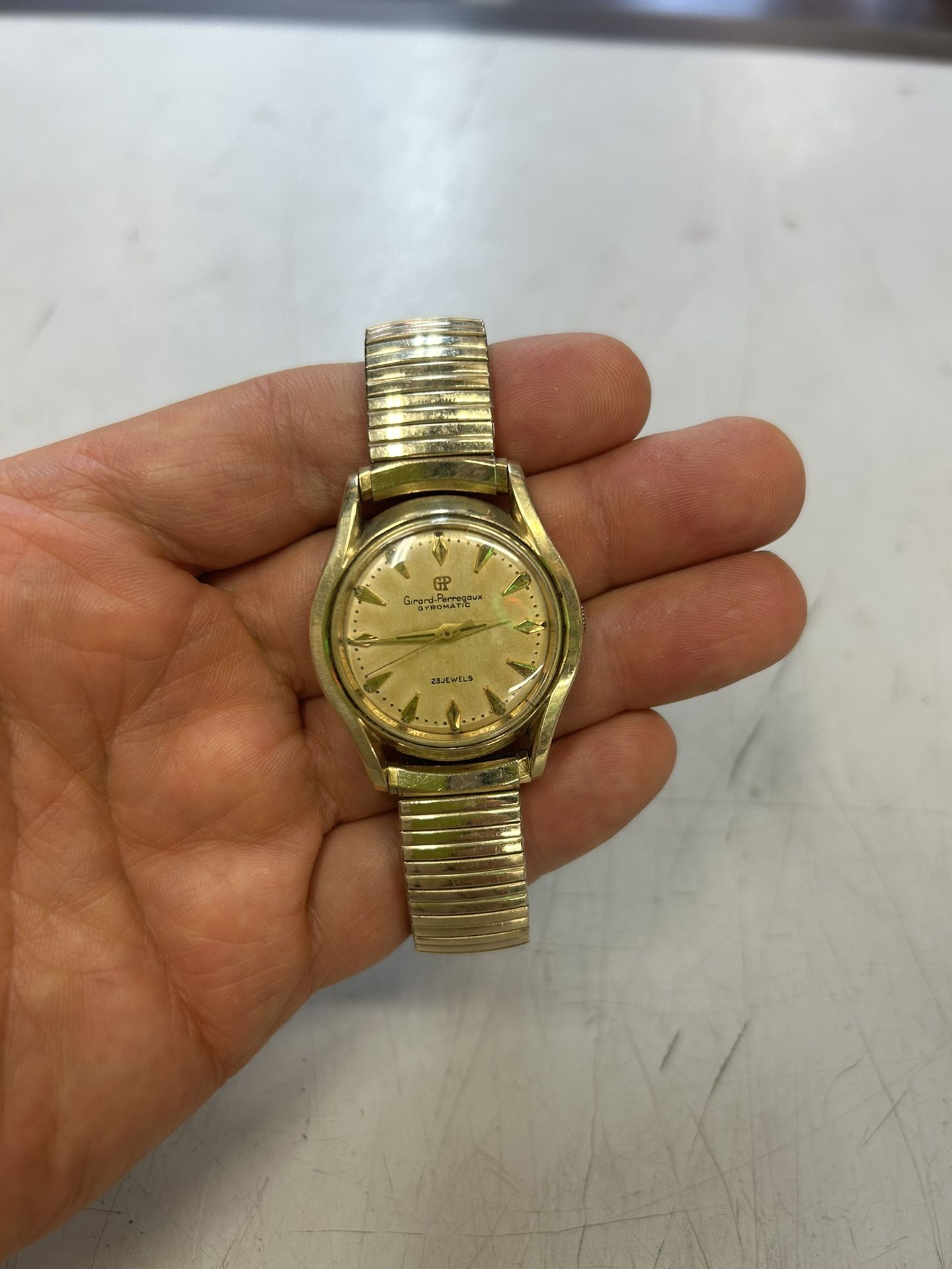 Girard Perregaux Gyromatic Automatic Wristwatch