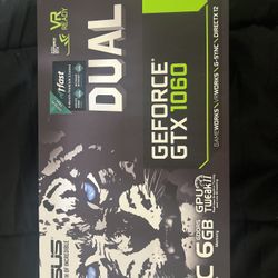 Asus Ge Force  GTX 1060 6gb