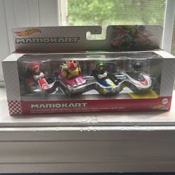 Mario Kart Hot wheels 4pk 