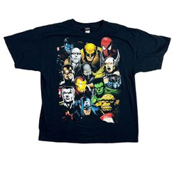 Y2K Mad Engine Marvel T Shirt