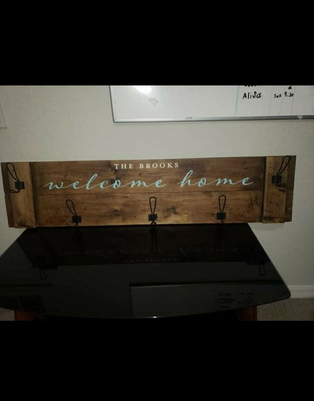 Coat rack for the entrance of the house