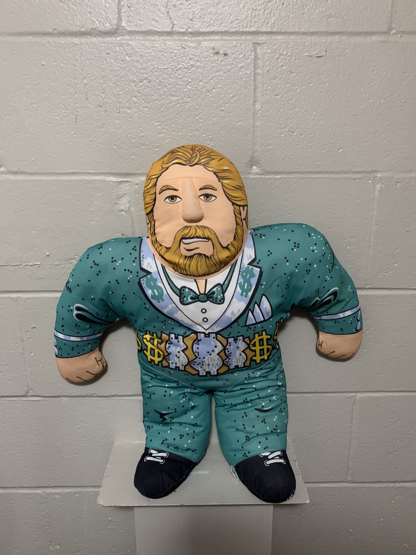 Rare 1991 Million Dollar Man Wrestling Buddy WWE