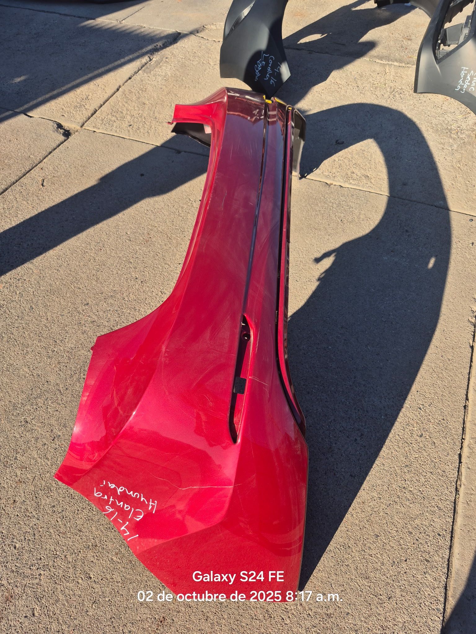 Hyundai Elantra Rear Bumper Oem