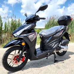 NEW Zinger 200cc 4 Stroke EFI Scooter - Black