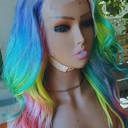 22" Tropical Mermaid Lace Frontal Wig