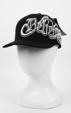 > *TAPOUT Believe Hat - Black - New - L/XL*
> Front Believe, Back TAPOUT logo, quote under brim. New with tags. Fontana pickup.