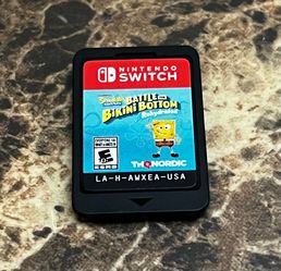 Nintendo Switch Games: SpongeBob Battle for Bikini Bottom