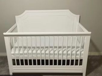 Crib with mattress