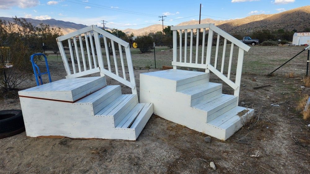 4 Foot Platform With Rails