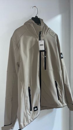 Quiksilver Men’s Beige/Tan Softshell Jacket