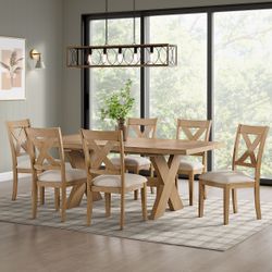 Augusta Dining Table and 6 Chairs