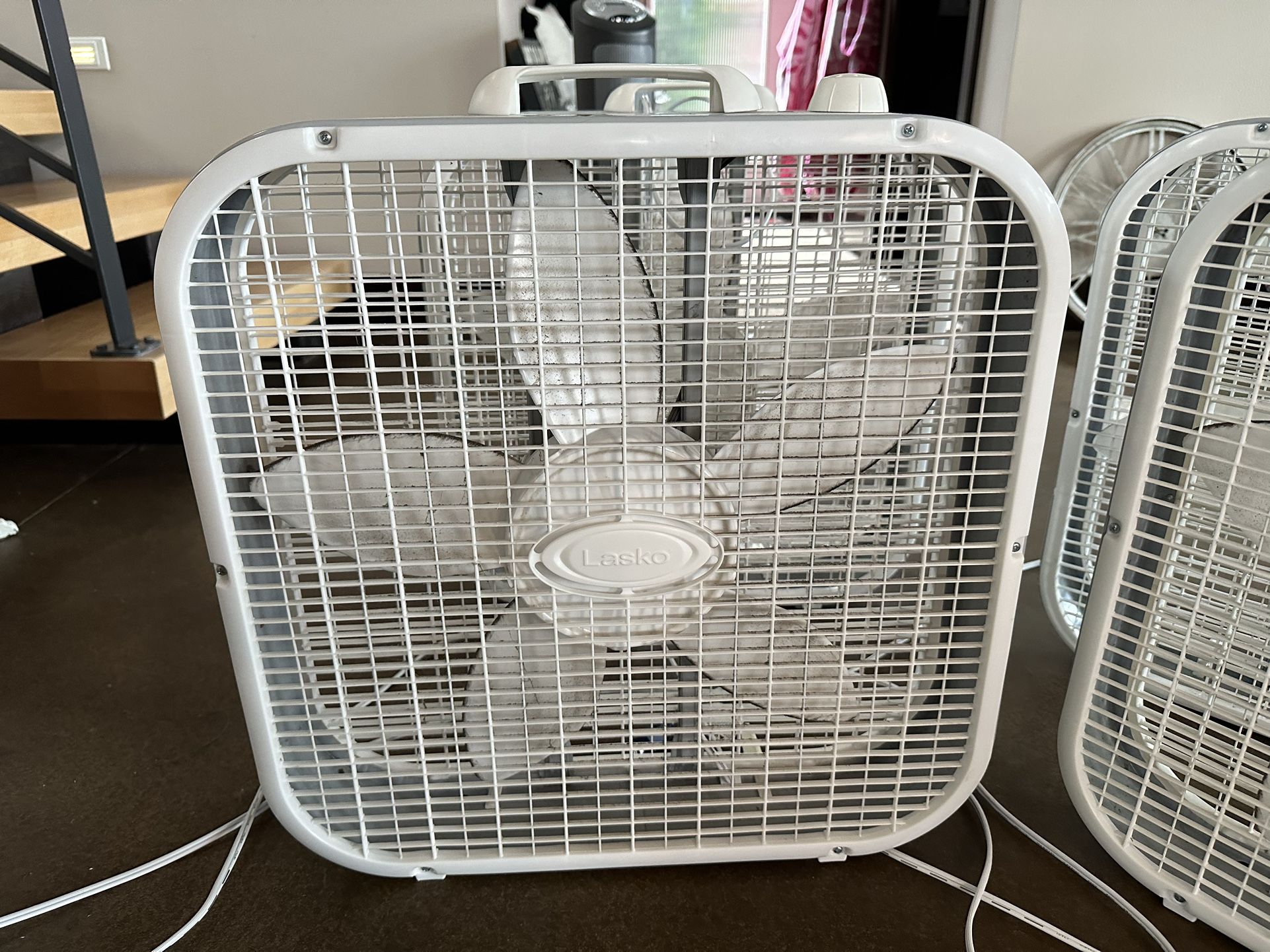 4 Box Fans - Lasko Brand