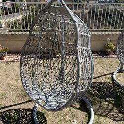 Two Tear Drop Chairs