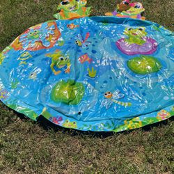 Frog Splash Pond For Toddler With The Bag 