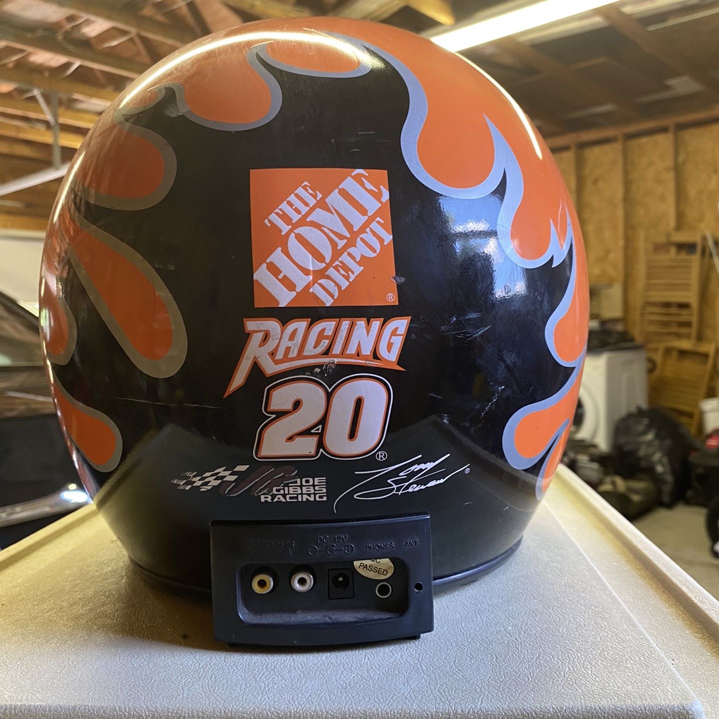 Radio helmet Home Depot -#20 Tony Stewart