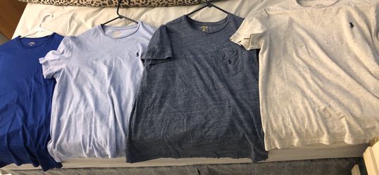 Lot: 4 Ralph Lauren T- Shirts Medium (and one small). Good Condition