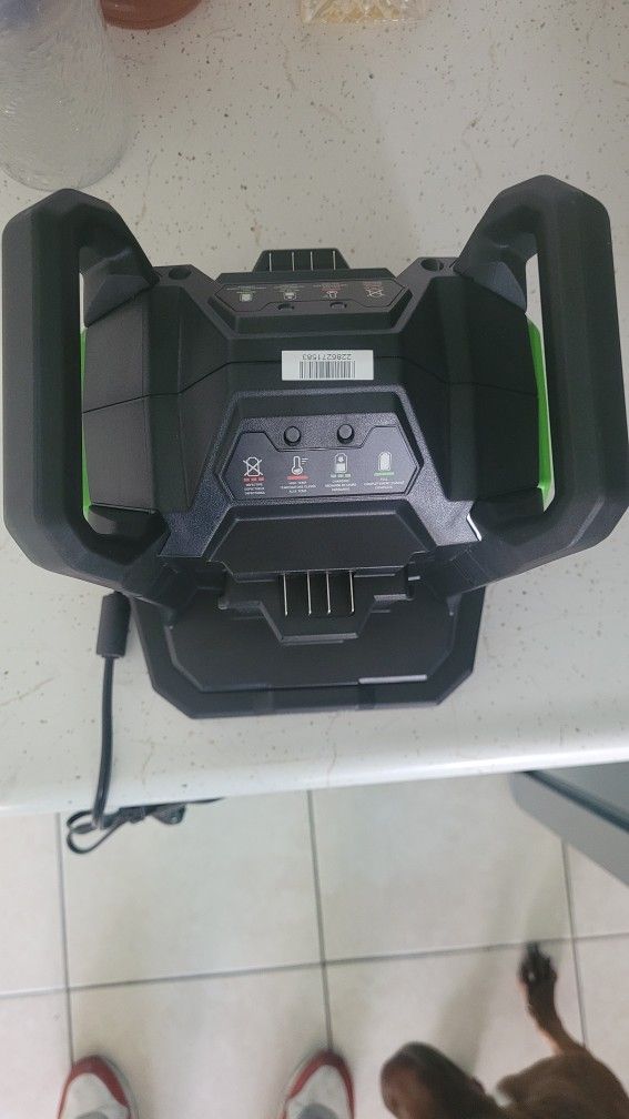 Ego Dual Battery Charger For 56v Batteries
