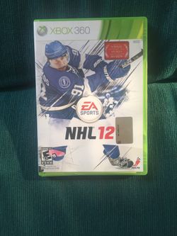 Xbox 360 NHL 12 Game