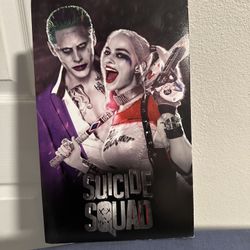 Suicide Squad foam board poster