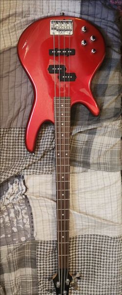 Ibanez GIO Soundgear GSR200L Left-Handed Electric Bass Guitar - Metallic Red