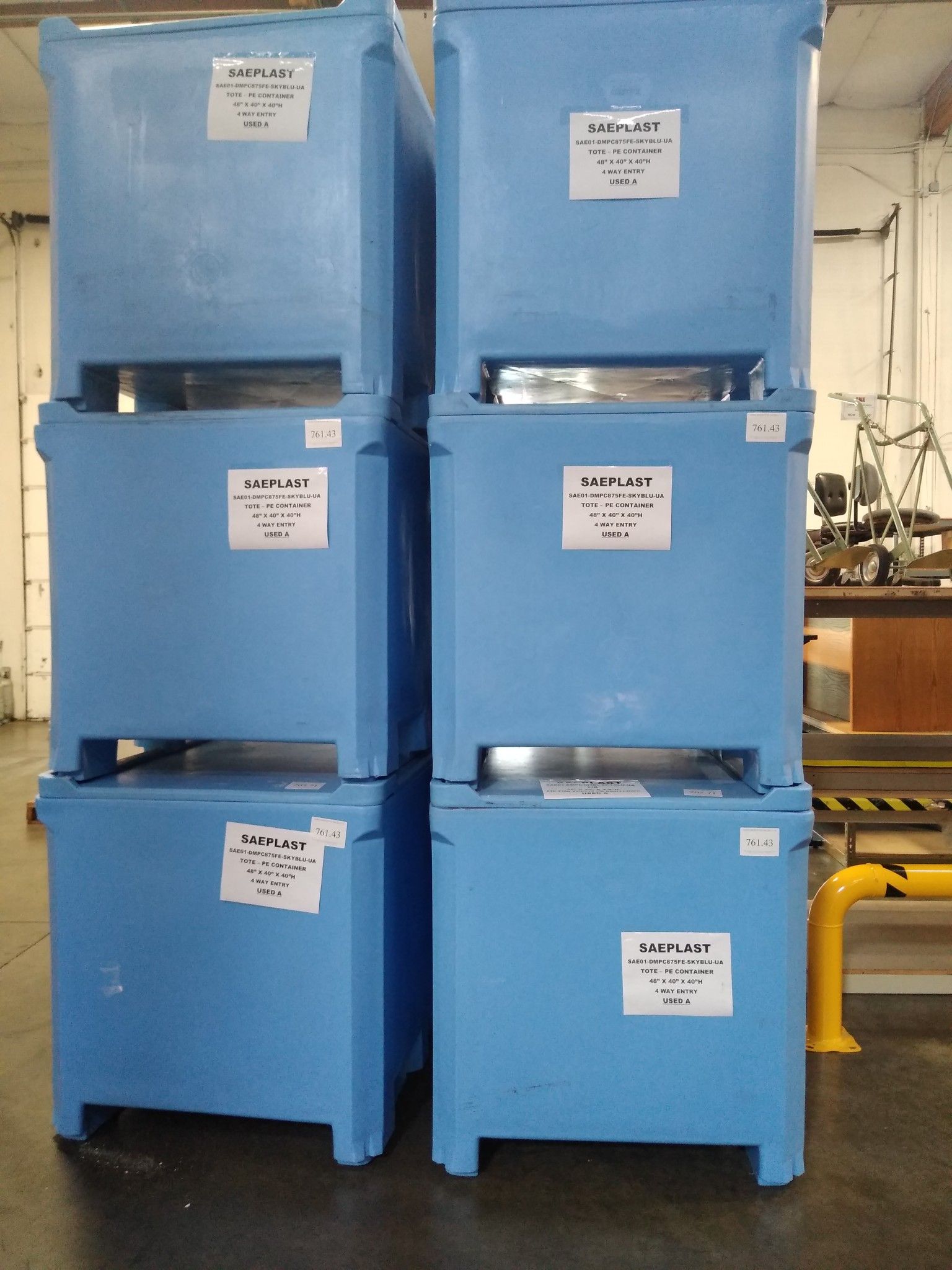 Saeplast Triple Wall Container