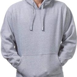 Pro Club PULL OVER HOODIE L.GREY 