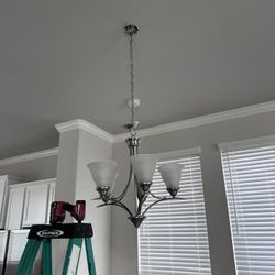 Chandalier Installation 