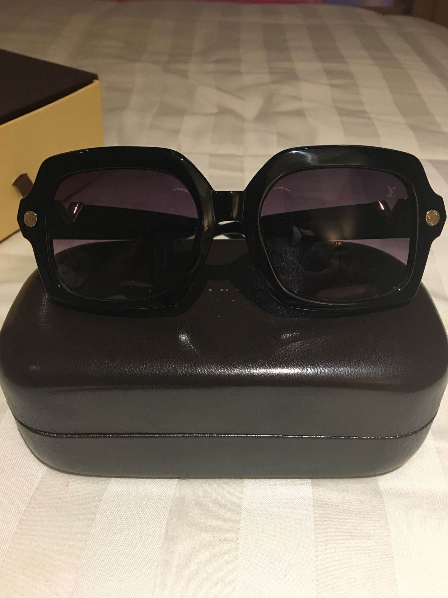 Authentic Louis Vuitton Glasses / Sunglasses With LV Case for Sale in  Simpsonville, SC - OfferUp