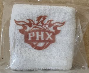The Phoenix Suns are in the NBA finals- Get this phoenix suns terry cloth wristband to add to your gear.