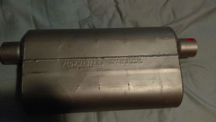 New flowmaster exhaust