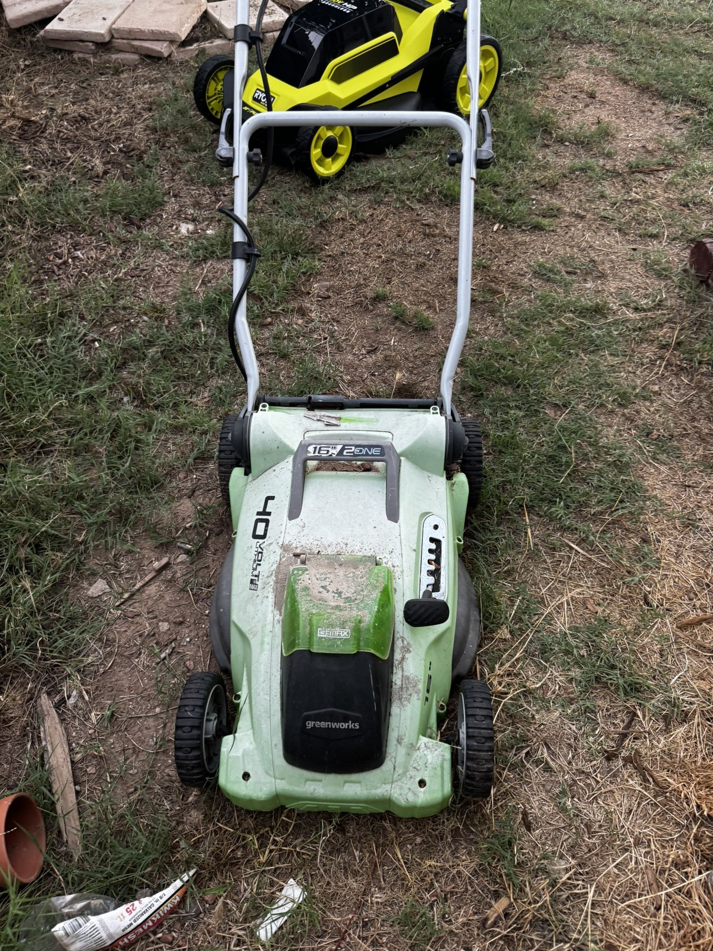 Green works 16 In Lawn Mower
