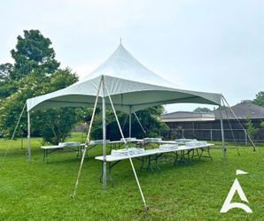 White High Peak Event Tent