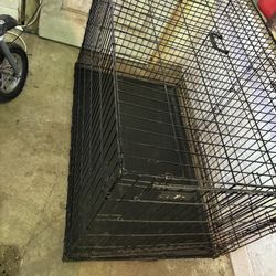 XL Dog Crate W / 2 Doors Entry