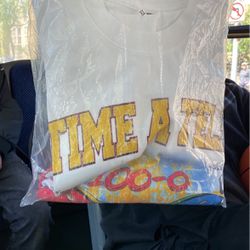 Time A Tell Long Sleeve Shirt Brand New $55