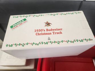Rare 1930s Budweiser Christmas Truck