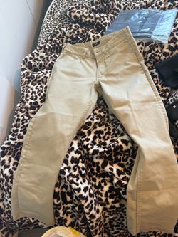 RVCA Khaki Chino Pantalones para escuela school/work pants