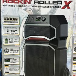 Monster Rockin Roller X  Bluetooth Speaker