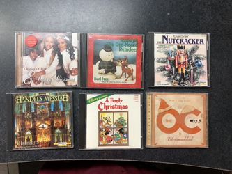 6 Various Christmas CDS - titles as pictured