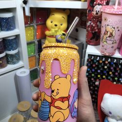 New Winnie the Pooh Glass Cup