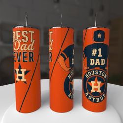 Houston Astros Baseball Tumbler