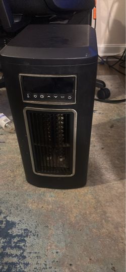 Black Infrared Space Heater with Digital Display