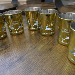 12pcs Christmas Votive As Decorating 