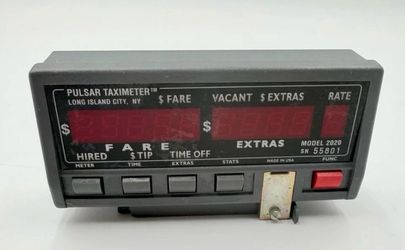 Pulsar Taximeter Model 2020 Taxi Meter Works pertectly No wires included