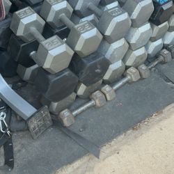 Dumbbells))) Example If You Want Pair Of 20s Is $40 Etc. So Selling Them $1 Per Pound Only In Pairs 