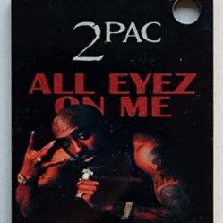 Tupac All Eyez On Me Keychain 