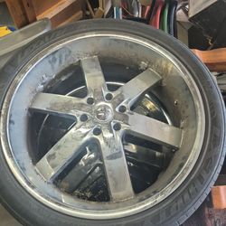 24" wheels and tires 6x139.7